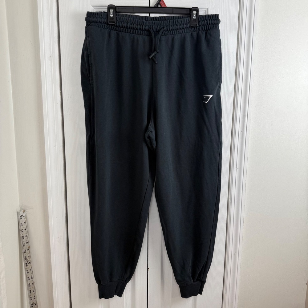 Gymshark Joggers XL Black Athleisure Minimalist Sweatpants